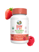 Organic Kids Multivitamin + Postbiotics Gummies