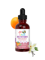 Organic Infant Multivitamin with Iron Liquid Drops