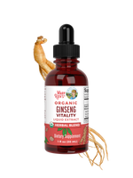 Organic Ginseng Vitality Herbal Blend Liquid Drops
