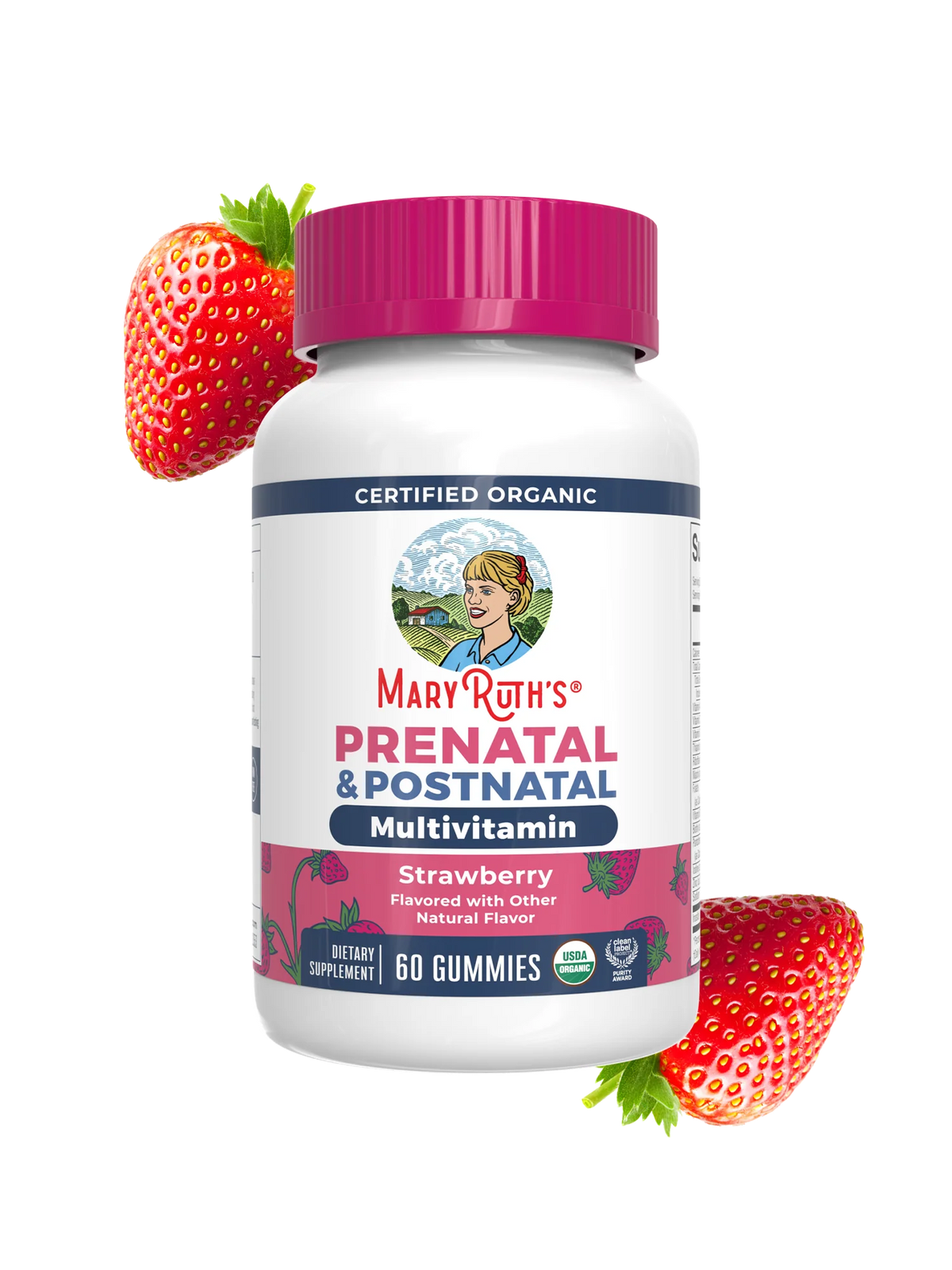 Organic Prenatal & Postnatal Multivitamin Gummies