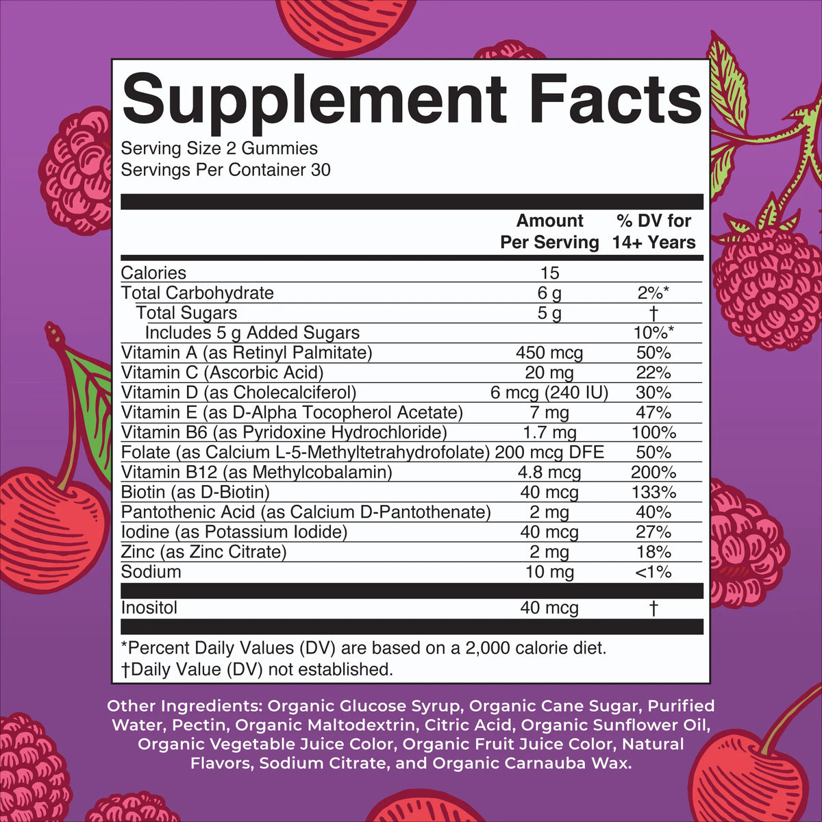 Organic Men’s Multivitamin Gummies