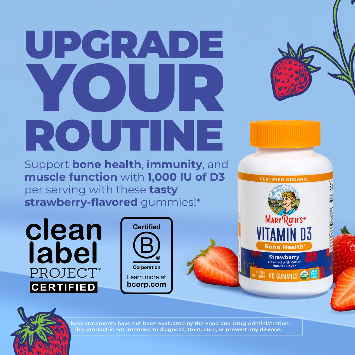 Organic Vitamin D3 Gummies