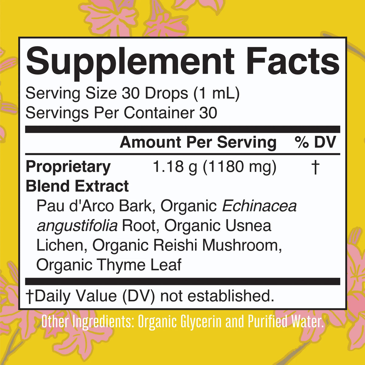 Pau d’Arco Herbal Blend Liquid Drops