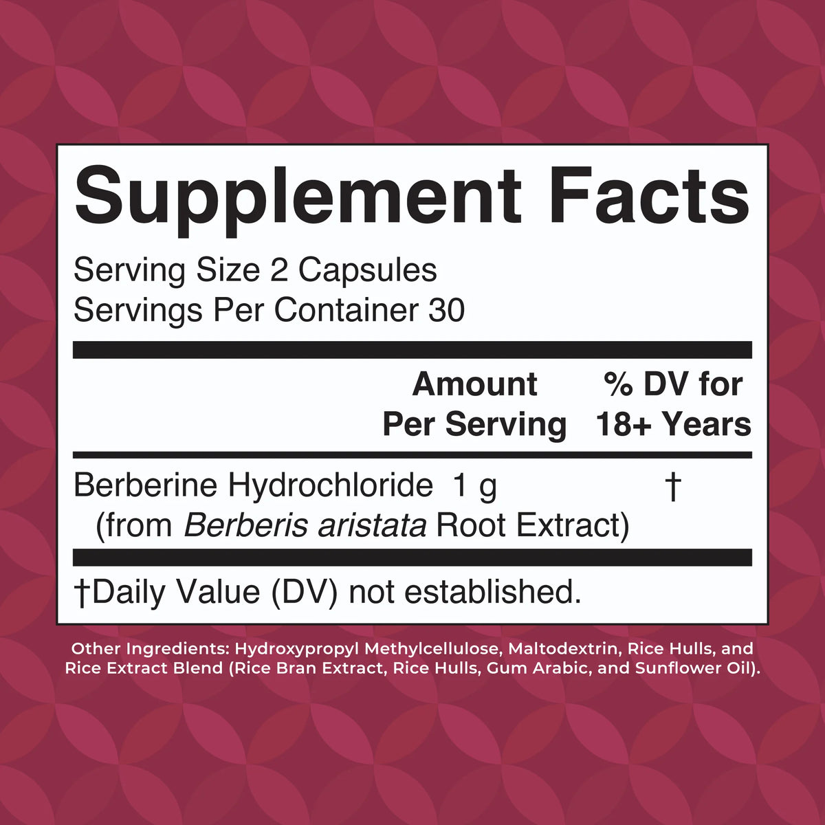 Berberine Capsules