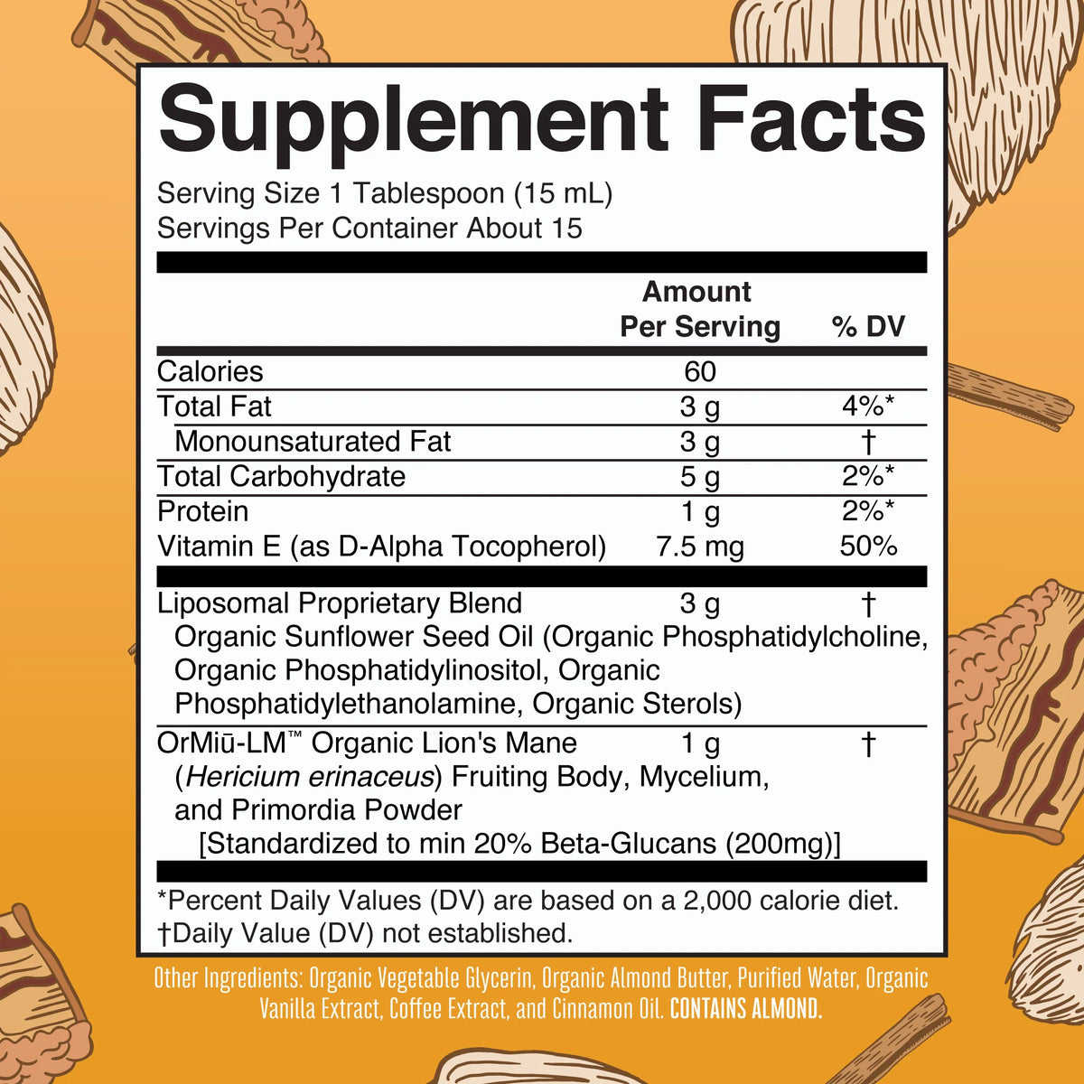 Organic Lion's Mane Liposomal